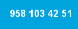 958 103 42 51